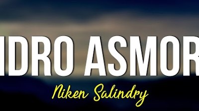 Cidro Asmoro - Niken Salindry (LIRIK)