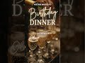 Gold Sparkle Birthday Invitation for Men | Editable Canva Template