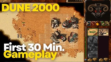 Dune 2000 (1998) – First 30 Minutes Gameplay (No Commentary)