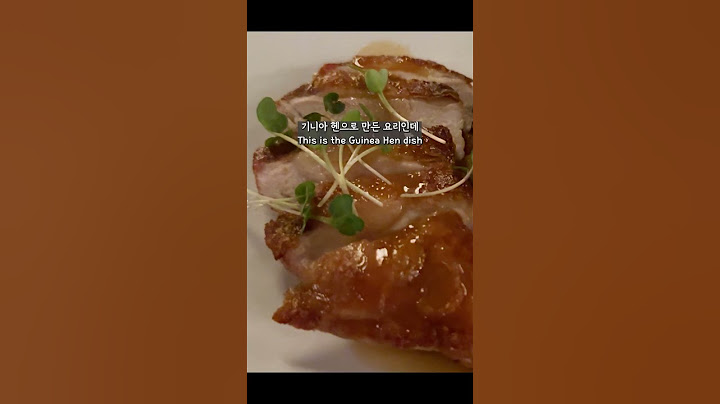 흑백요리사 에드워드리 쉐프의 20만원 코스요리 in 켄터키 | Chef Edward Lee's $125 Tasting Course in Kentucky
