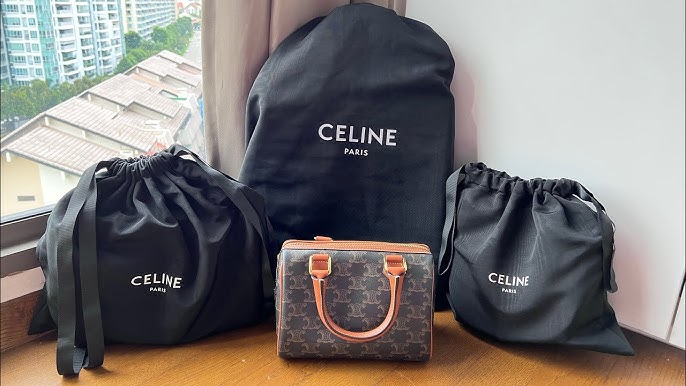 What do we think of the celine boston bag!?! Shes a cutie! #celine #bo