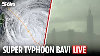LIVE: Super typhoon Bavi set to hit Taiwan’s capital Taipei