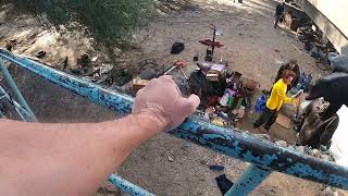 Visiting a Homeless Encampment | Homeless in Tucson