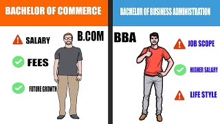 BBA vs B.COM || B.com और BBA किस में job scope ज्यादा हैं | BBA Salary | By Sumar .