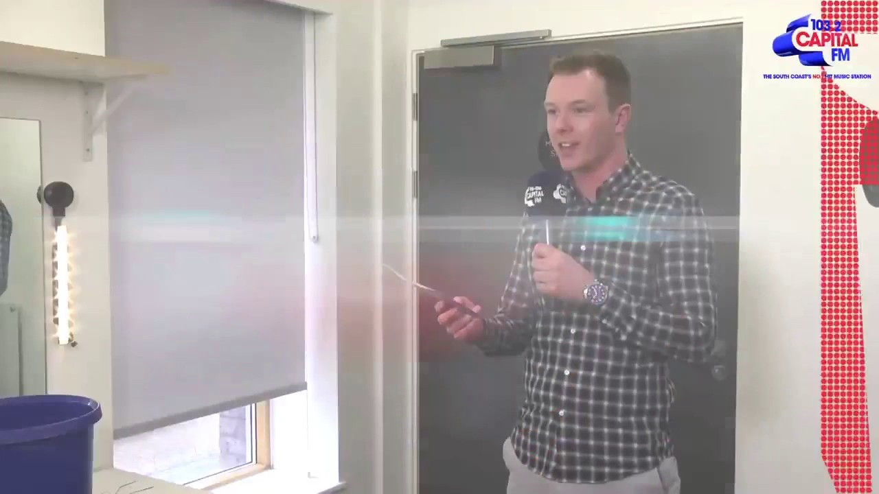 Anne Marie playing game with no name on Capital South Coast