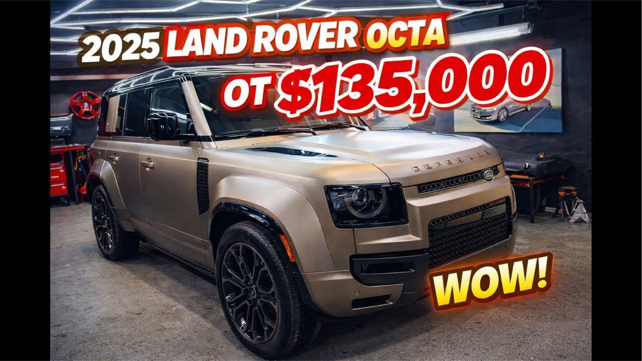 Авто из США. 2025 Land Rover Defender 110 OCTA от $135.000 . Выкуп / доставка / таможня.