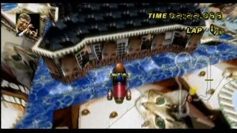 Mario Kart Wii - Texture Hack - GCN Mario Circuit