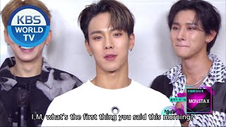 Comeback Interview with MONSTA X (Music Bank) | KBS WORLD TV 201106