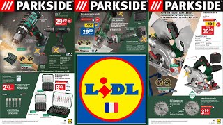 catalogue LIDL du 24 au 30 janvier 2024 💥 Arrivage bricolage PARKSIDE 🛠 PARKSIDE PERFORMANCE ⚙️