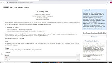 CODE FORCES   118A PROBLEM  (STRING TASK)