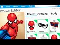 MAKING SPIDERMAN a ROBLOX ACCOUNT