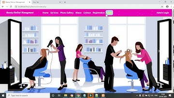 Beauty Parlour Management System |  PHP MYSQLI Bootstrap