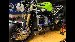 ZXR 750 Vorbereitungen - Der db-Killer ist draussen 👍🏻🏁🇮🇲