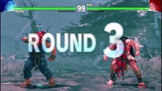STREET FIGHTER V Akuma vs Necalli