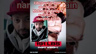 I dont wanna hear about Islam Makhachev being a weight bully narrative again. #islammakhachev #ufc