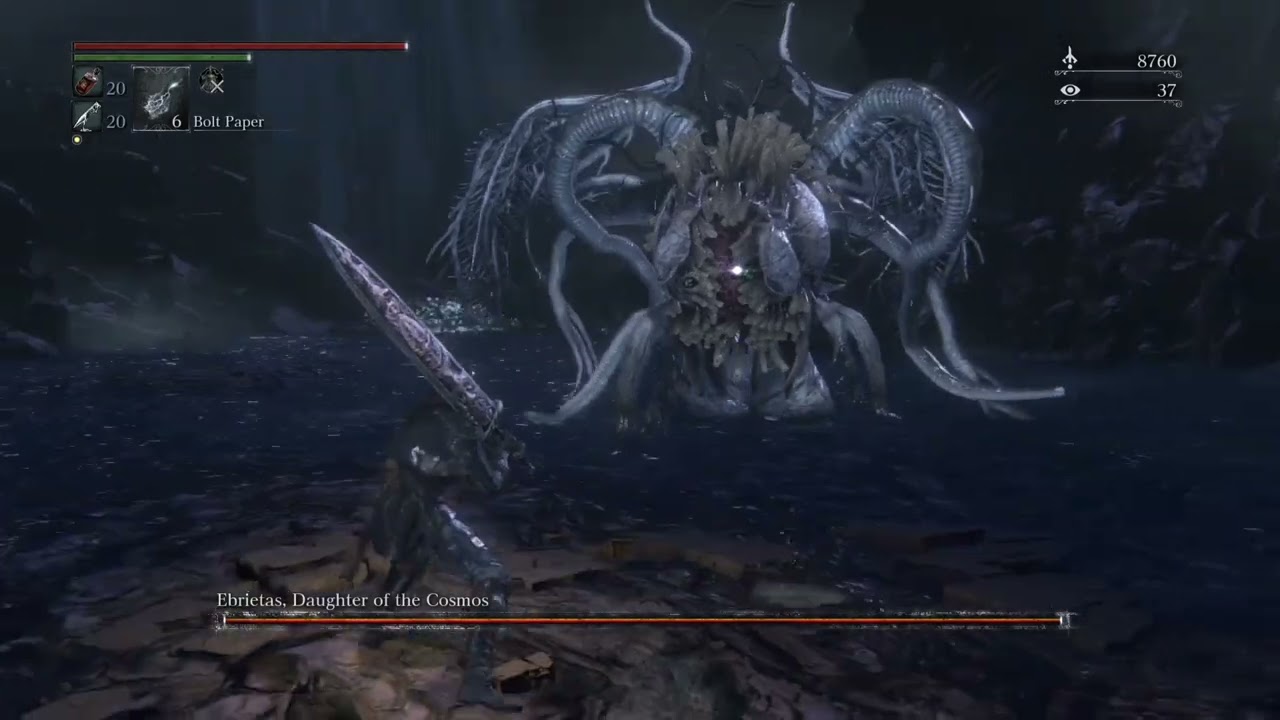 Celestial Emissary and Ebrietas NG++ [Bloodborne Gameplay]
