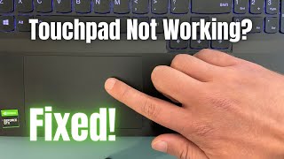 Lenovo Ideapad Gaming 3 Touchpad Not Working? Here