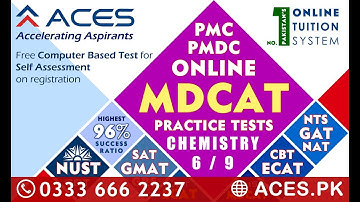 PMDC MDCAT 2023 Chemistry FLP(full length paper)with Solution [PMDC -Syllabus ]