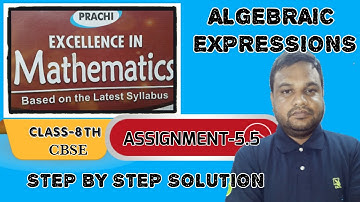 #class8 Algebraic Expression|| solution of excellence MATHEMATICS 