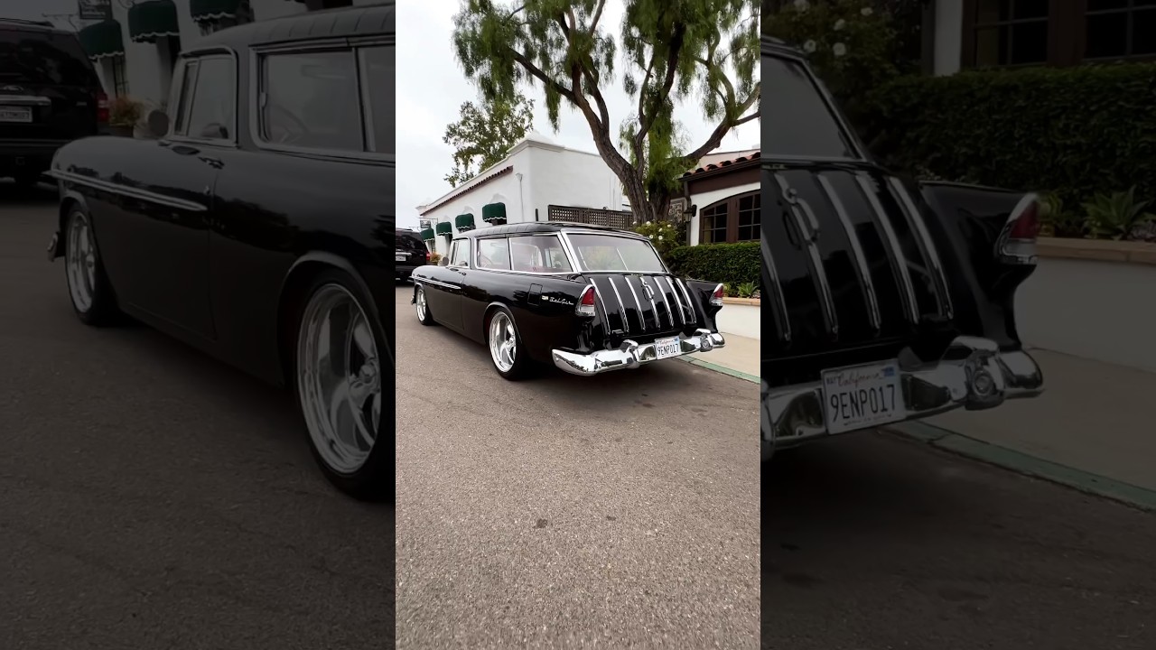 1955 Chevy Nomad Belair spotted by 