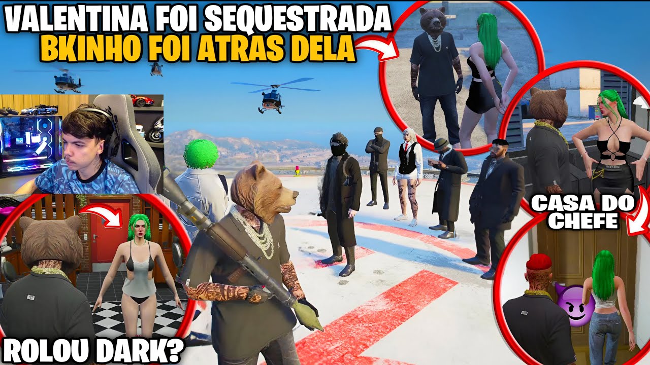 FILHA DO ROBSON FOI SEQU3STRADA | BK FOI ATRÁS DELA | + ROLÊ COM A TINA | BK LEVO PRA CASA DO CHEFE!