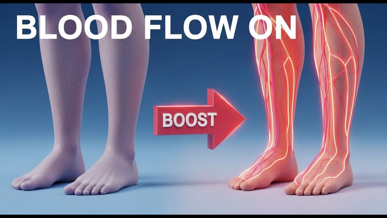 Complete List: 6 Vitamins: Boost Leg & Foot Circulation Instantly..!