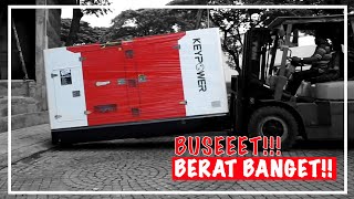 Buset Berat Banget  Solusi Pemasangan Genset Besar  Keypower Kpc200