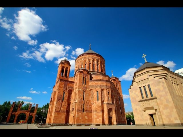 Komitas — "Chinares", Армянская церковь в Москве - YouTube