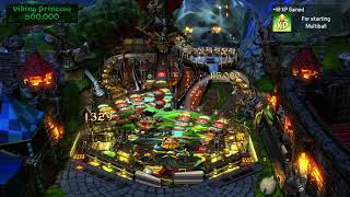 1 Hour of Pinball FX3 CastleStorm Table Gameplay on Xbox One X