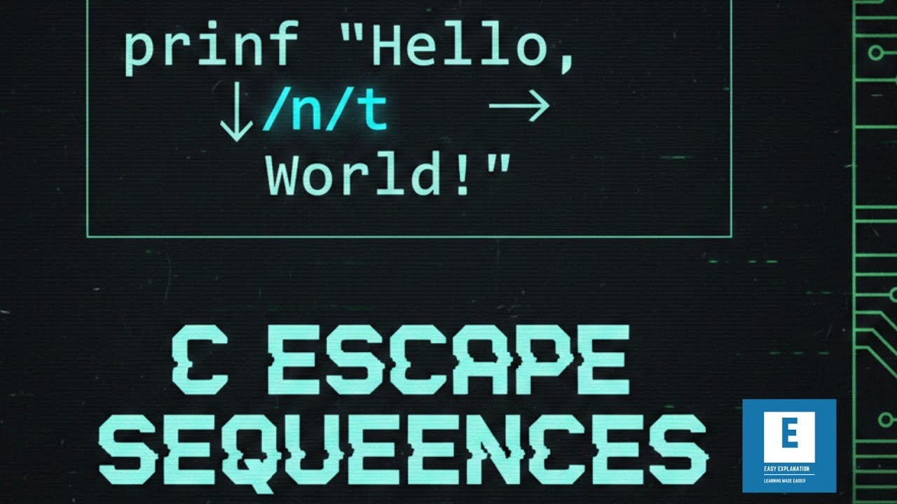 LEC 10 : ESCAPE SEQUENCE IN C || COMPUTER PROGRAMMING || IOE SYLLABUS||BCA || CSIT|| 