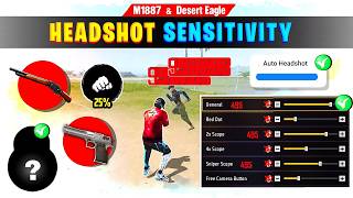 Desert Eagle & M1887 Headshot Sensitivity 🔥| Free fire headshot setting tamil | Headshot Sensitivity screenshot 3