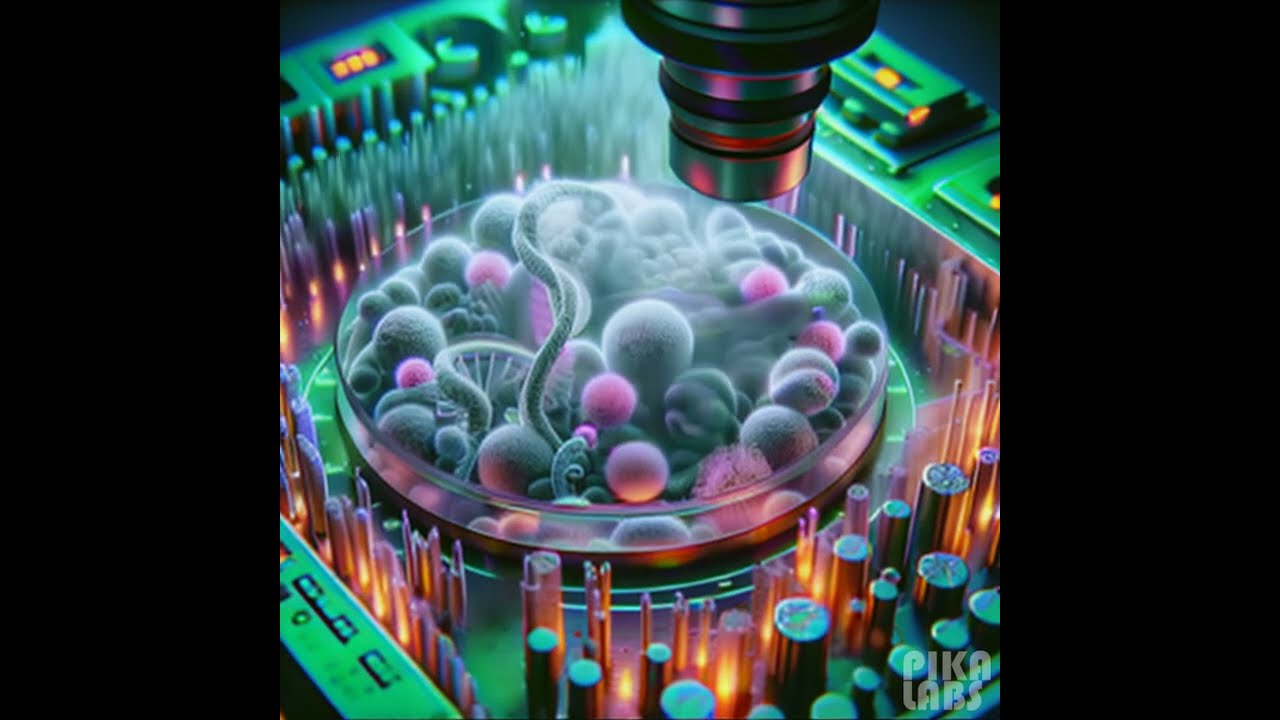 Genetic Marvels Unveiled: Hyperrealistic 3D Render in 32K UHD 🧬🔬✨ 