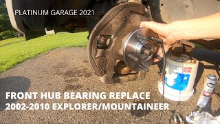 How to Replace a Wheel Bearing - 2002-2010 Ford Explorer