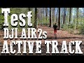 Test de l'Active Track DJI AIR2s, en temps réel #DJI #DJIAIR2S #DRONE