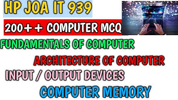 HPSSC JOA IT 939|| COMPUTER MCQ|| HIGH COURT CLERK COMPUTER QUESTIONS||