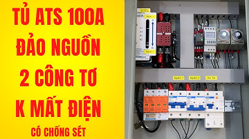 Tủ ATS Hàn quốc đảo nguồn không mất điện chất lượng cao có role an toàn và chống sét |CơĐiện DITICO