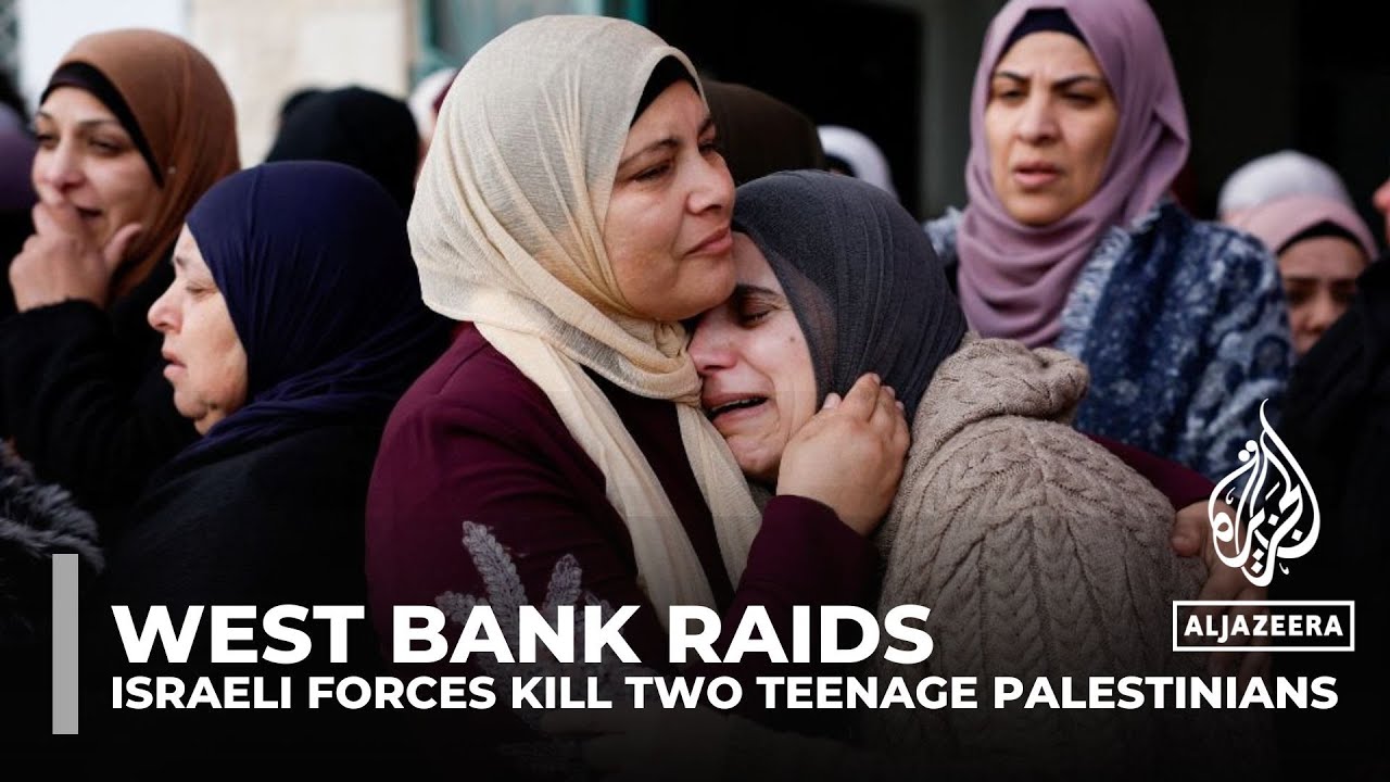 غارات على الضفة الغربية المحتلة: القوات الإسرائيلية تقتل فلسطينيين مراهقين