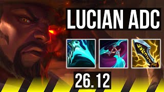 LUCIAN & Braum vs SMOLDER & Thresh (ADC) | Good KDA: 20/2/7 | KR Master | 26.12