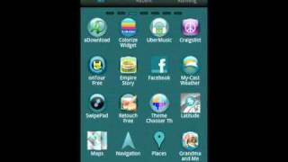 Demo of my app drawer on go launcher screenshot 5
