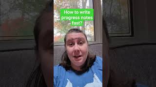 How to write progress notes fast #therapist #mentalhealthprofessional #socialwork