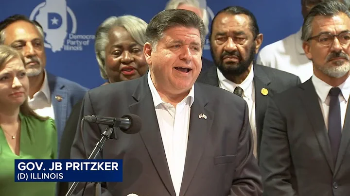 Pritzker, DNC chair praise Texas Democrats in Illinois