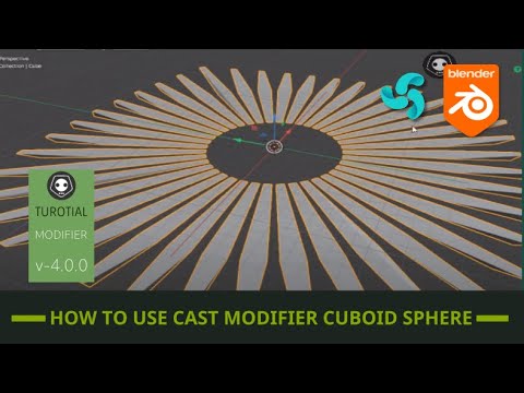 Blender cast modifier cuboid sphere cylinder option v4 0 0 - YouTube