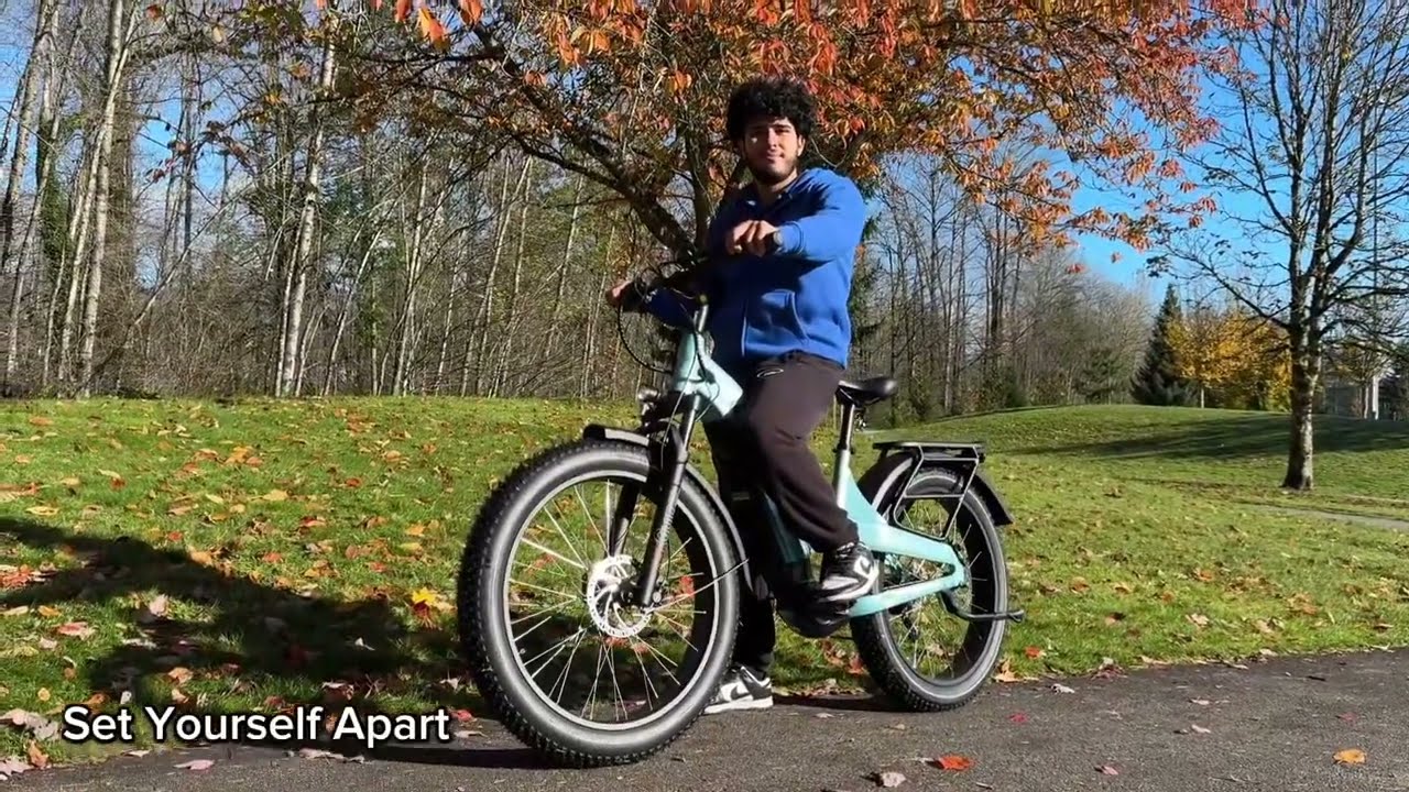 VoltBike Yukon Elite Step-Thru Mid-Drive Fat Bike