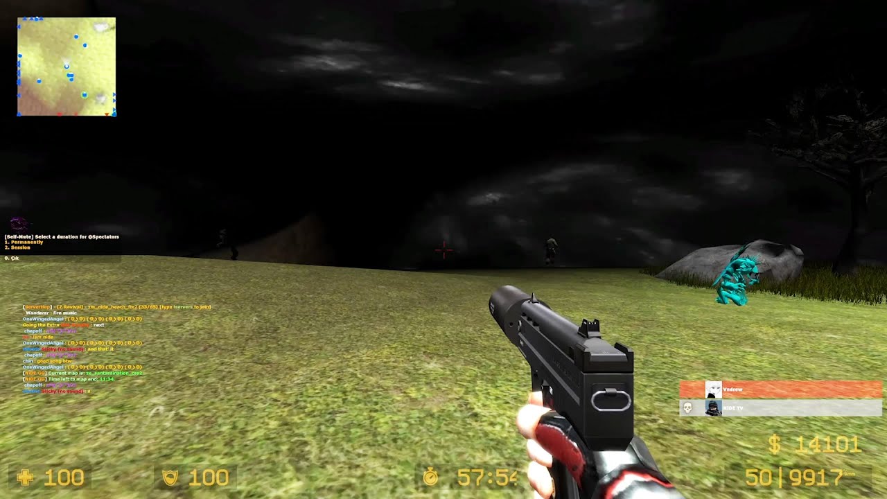 CSS Zombie Escape ze_santassination_css2 Extreme (Act I) on NiDE - YouTube