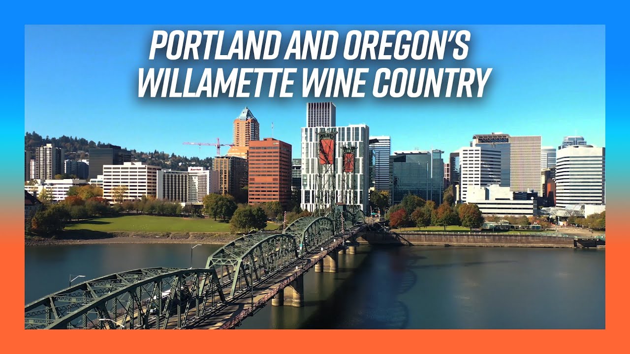 Ultimate Oregon Road Trippin✨ Portland & Willamette Wine Country 4K