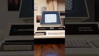 Commodore PET 2001 monitor dot fix