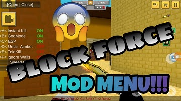 BLOCK FORCE NEW MOD MENU!! [ +DOWNLOAD]