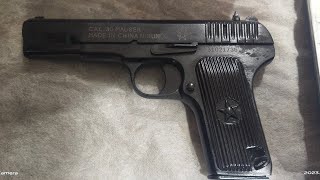 Tokrave TT  66 mad in china 30bore Pistol #weapon TT#66 measure made as Chinese norinco #