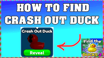 How To Find Crash Out Duck in FIND THE DUCKS 3 ROBLOX 🦆 [walkthrough]