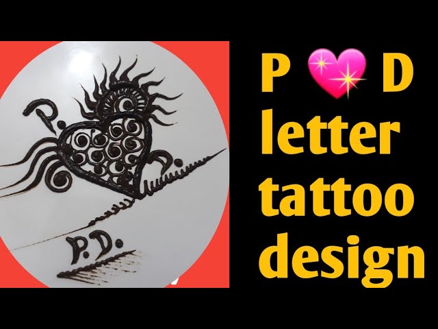 Temporary Tattoowala P Name Latter Tattoo Multi Heart Wings For Boys and  Girls Temporary Body Tattoo  Price in India Buy Temporary Tattoowala P  Name Latter Tattoo Multi Heart Wings For Boys